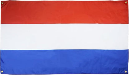 AZ FLAG Netherlands Flag 150 x 90 cm with 4 Eyelets for Balcony or Wall