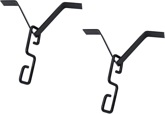 Rain Chains Gutters Adapter Clip, Rain Chain Water Diverter Accessories,Roof Gutter V Style Rain Chain Connector Hook 2Pcs