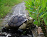 Garden Turtle Statue Decoration, Large Realistic Tortoise Figurine, Outdoor Lawn Ornament Garden Outdoor Courtyard, Lawn Landscape, Swimming Pool Decoration, Festival and Birthday Gifts