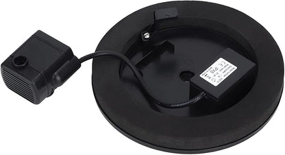 Solar Powered Floating Fountain, Bird Bath Water Pump with 6 Nozzles, Solar Garden Pond Fountain Kit for Outdoor Decor, Automatic Eco - Friendly Water Circulator with