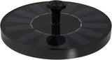 Mipcase Lar Power Bird Bath Fountain Water Pump for Garden Pool Pond Patio Auto-shutoff Feature