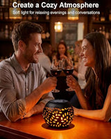 Solar Lanterns Outdoor - Waterproof Flickering Flame