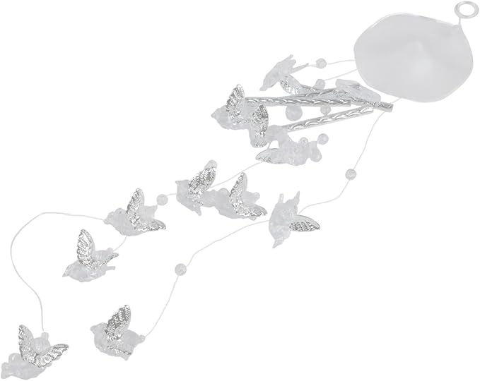 Angel Aluminum Wind Chime with Tuned Metal Tubes for Home, Garden, and Patio Decoration