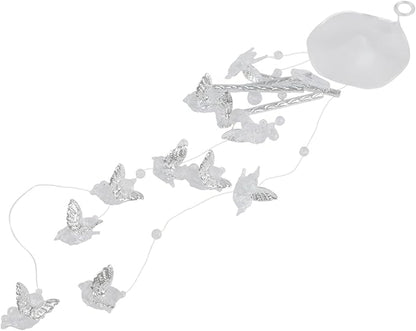 Angel Aluminum Wind Chime with Tuned Metal Tubes for Home, Garden, and Patio Decoration
