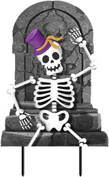 Briarwood Lane Dancing Skeleton Metal Art