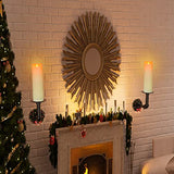 PChero 10" x 3" Flameless Candles - Remote & Timer
