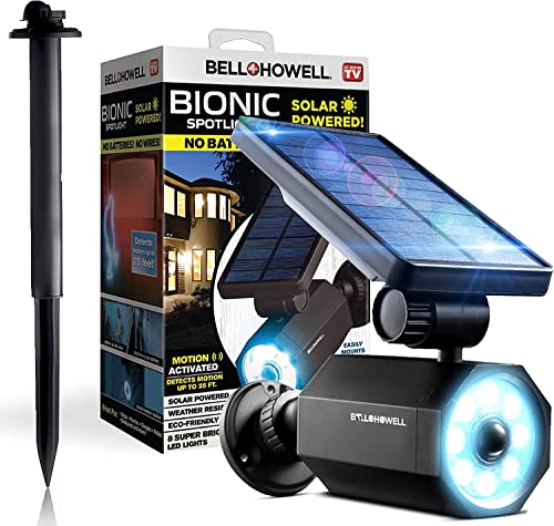 Bell+Howell Bionic Spotlight LED Solar Light - Motion Sensor, Waterproof