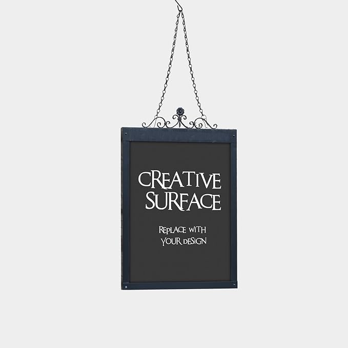 12 Pcs Adjustable Hanging Chains with S Hooks,10 Inch Black Metal Plant Hanger Chain for Hanging Baskets, Bird Feeders, Lanterns, Wind Chimes (Comes with 12 Replacement Metal Plant Hooks)