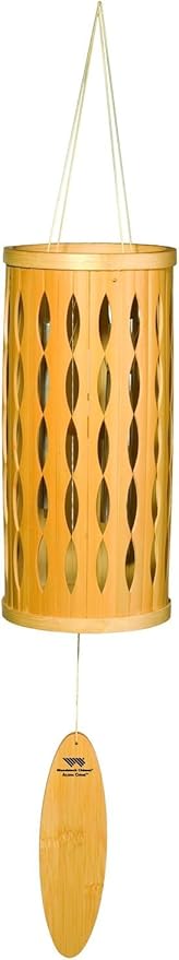 Woodstock Chimes Signature Collection, Aloha Chime, 28'' Natural Decor Designs - Coastal Gifts Wind Chimes for Outdoor, Patio, Home or Garden Décor (ACN)