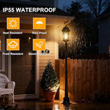 Outdoor Lamp Post Light - 71" Electric Pole