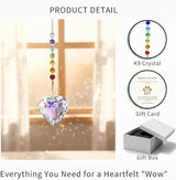 Pet Memorial Gifts for Loss of Dog: Cat Crystal Suncatcher: A Dog & Cat Sympathy Gift for Grieving Friends, Pet Loss Bereavement Keepsake, and Rainbow Bridge Remembrance Ornament
