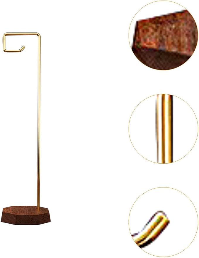Wind Chime Stand, Support with Flat Base, Decorative Windchime Holder, Hanger for Hanging Pendant Flower Pots Ornament