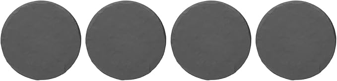 Zerodis Round Decorative Polypropylene Stepping Stones with Ground Stakes Outdoor Pathway Stones Stable Installation Decorative Landscaping Stepping Stones (Round)