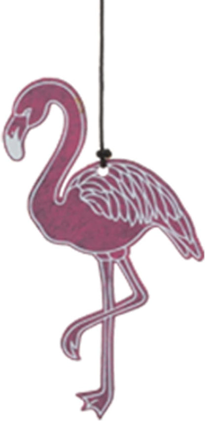 Regal Art & Gift Shoreline Wind Bell Chimes - Outdoor Decorative Metal Hanging Chime - Relaxing Sound for Yard, Patio, Porch or Garden - Flamingo