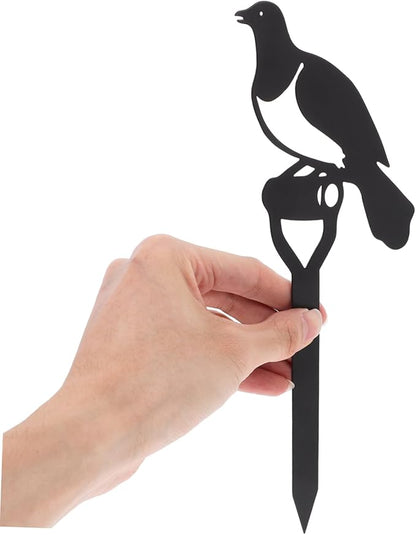 Bird Garden Stake Decor Iron for Lawn and Garden Vivid Bird Stake Ornament for Outdoor Decoration