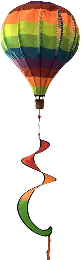 Briarwood Lane Rainbow Deluxe Hot Air Balloon Spinner