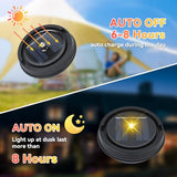 Solar Lantern Lights - Warm White, Waterproof, 4-Pack