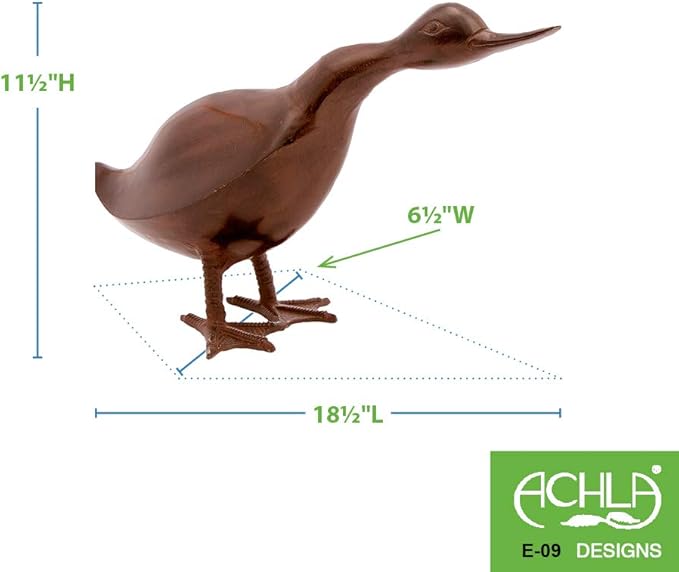Achla Designs Hello Duck, Garden Animal Statue