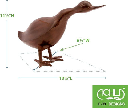 Achla Designs Hello Duck, Garden Animal Statue