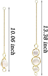 2 Pcs Crystal Suncatcher Wind Chimes for Outside,Crystal Suncatcher Prisms Hanging Outdoor Wind Chimes,Sun Catcher Hanging Crystals for Windows,Suncatchers Wind Chime Garden Decor Wedding Decoration