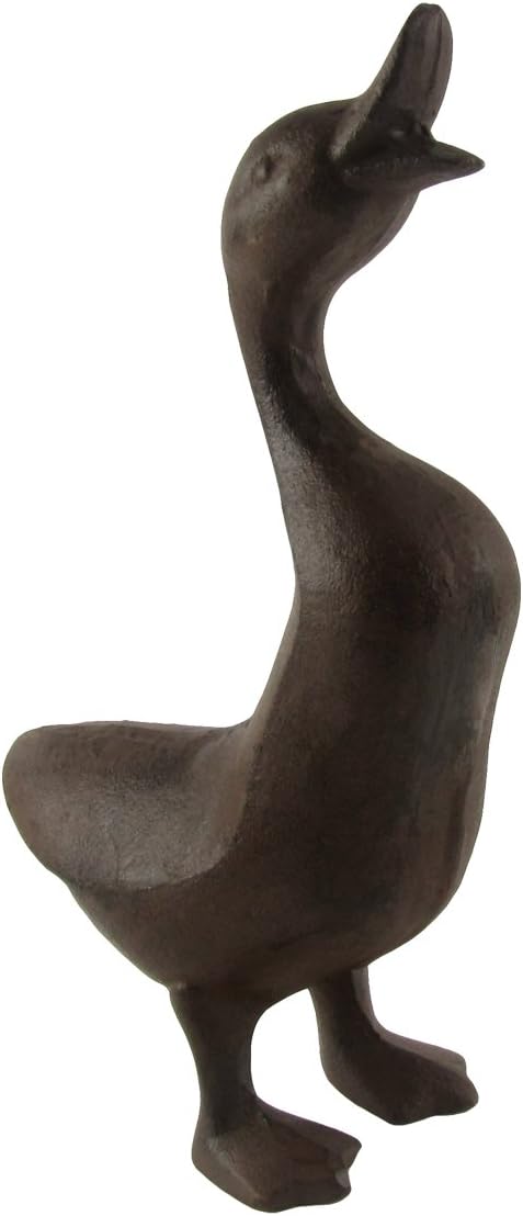 Treasure Gurus Metal Duck Garden Statue Figurine Pond Ornament