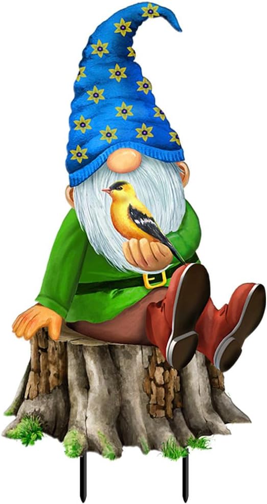 Briarwood Lane Gnome Sweet Gnome Metal Art