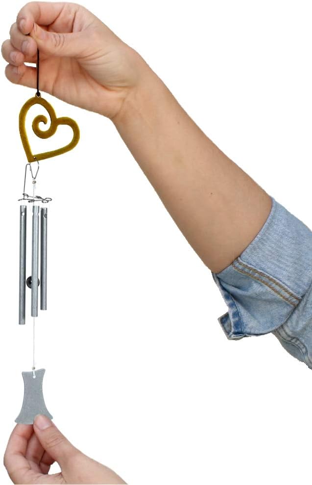 Jacob's Little Piper Wind Chime, Heart
