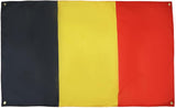 AZ FLAG Belgian Flag 150 x 90 cm with 4 Eyelets for Balcony or Wall