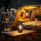 Rechargeable LED Camping Lanterns - 2 Pack Dimmable