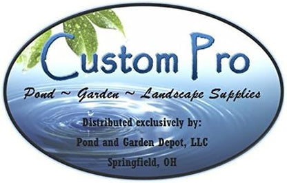 Custom Pro 1/3 HP Floating Pond and Lake Fountain Complete Kit - Powerful 3500 GPH Pump, 4 Spray Styles, 100 Foot Cord and More - Easy to Assemble