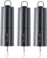 FENELY Wind Spinner Motor Battery Operated for Hanging Display Yard Black Wind Spinners Outdoor Sculptures - Load Capacity of 4 Pounds 3 Pack