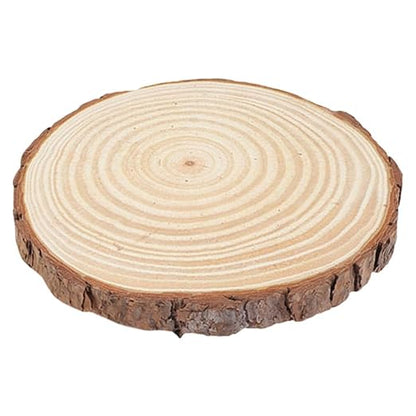 SUPVOX Garden Stepping Stones 11 Inch Wooden Chip Decoration for Outdoor Lawn Pathways and Walkway Landscaping
