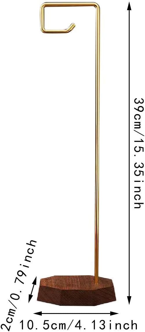Wind Chime Stand, Support with Flat Base, Decorative Windchime Holder, Hanger for Hanging Pendant Flower Pots Ornament