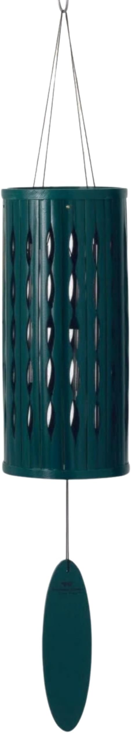 Woodstock Wind Chimes for Outside, Aloha Chime 28", Patina Green Windchime, Outdoor Patio and Garden Décor for Front Porch Decorative Wind Chime (ACPG)