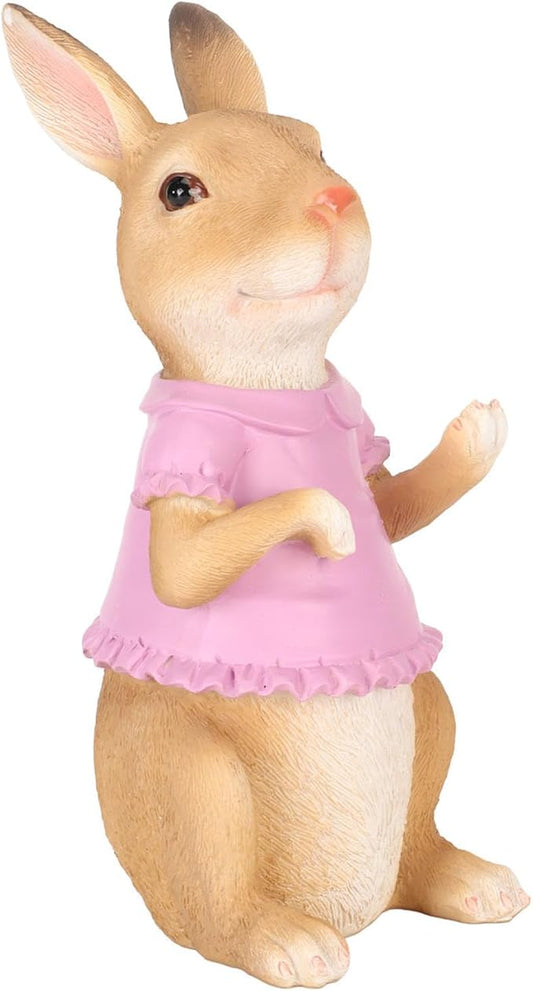 FILFEEL Cute Garden Statue Figurine Decoration for Lawn Yard Porch or Patio