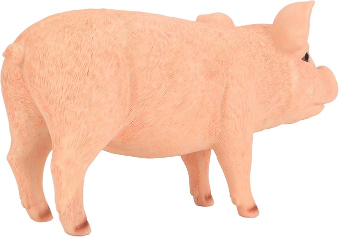 Cute Lifelike Statue, Durably Weatherproof resins, Ideal Decor for Garden Patio Backyard, Hand Painted Face, Standing