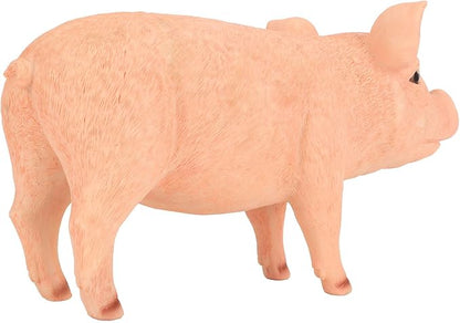 Cute Lifelike Statue, Durably Weatherproof resins, Ideal Decor for Garden Patio Backyard, Hand Painted Face, Standing