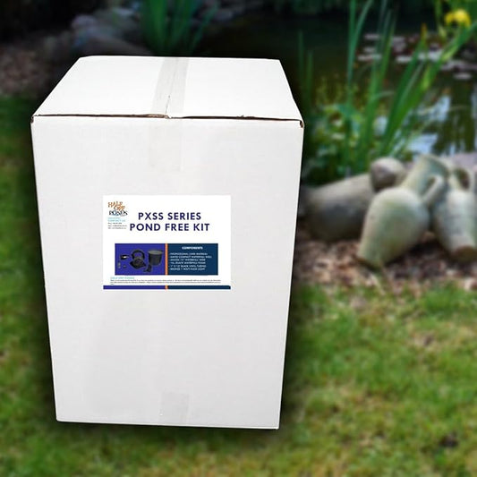 HALF OFF PONDS - Savio Pond Free 1200 Waterfall Kit - 5 ft by 10 ft EPDM Liner, 1,200 GPH Manta Series Water Pump - PXSS5