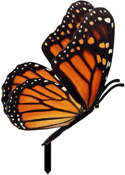 Animal Silhouette Sculptures - Acrylic Yard Art Decor Stakes，Cute Realistic Garden Ornaments for Backyard, Patio, Roof Décor, (B)