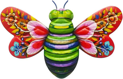 Pallets for Sale - Liquidation Unclaimed, Wall Decor with Iron Bees, Garden Hanging Decorations for Indoor/Outdoor