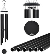 Extra Large Wind Chimes for Outside Deep Tone, Sympathy Memorial Gifts for Loss of Loved One, 62" Church Chime with Beautiful Soothing Sounds Outdoor Garden,Yard and Patio