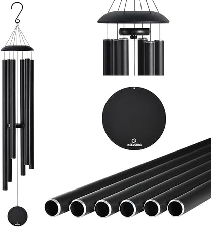 Extra Large Wind Chimes for Outside Deep Tone, Sympathy Memorial Gifts for Loss of Loved One, 62" Church Chime with Beautiful Soothing Sounds Outdoor Garden,Yard and Patio