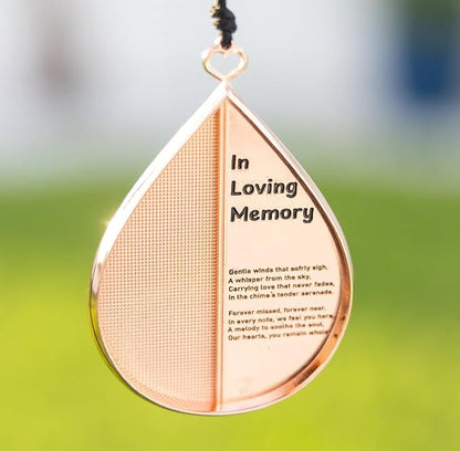 28” Wind Chime with Gift Box – Whispering Hearts Collection – Rose Gold