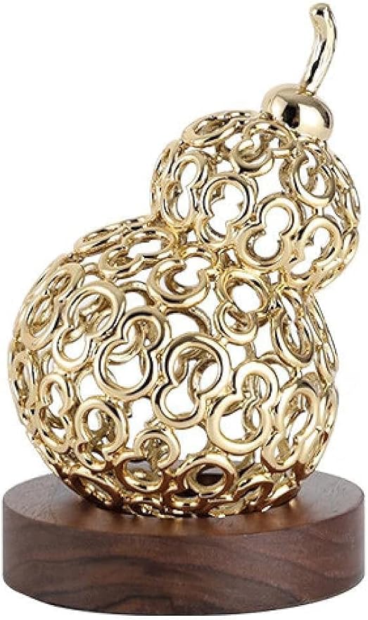 Garden Ornaments Decor Statue Outdoor,Abstract Unique Statue Sculpture Creative Statues and Sculptures Outdoor Decor for Garden,Lucky Gourd Statue Decoration Office Study Modern Living Room