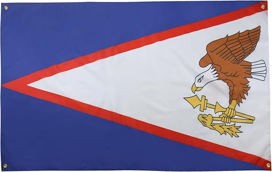 AZ FLAG American Samoa Flag 150 x 90 cm with 4 Eyelets for Balcony or Wall