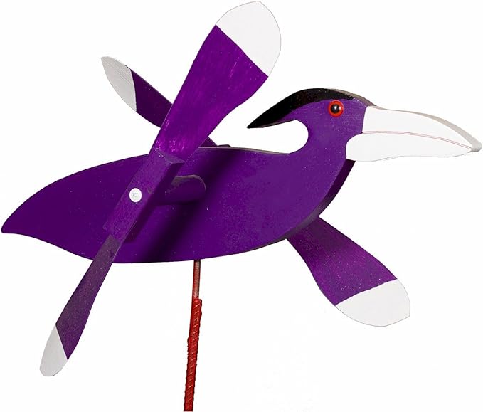 Whirlybird Raven Lawn Decoration Amish-made
