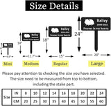 Personalized Pet Hamster Memorial Garden Stake Grave Marker, Custom Metal Hamster Memorial Grave Marker Stake Outdoor for Loss of Pet Remembrance Gifts Hamster Memorial Plaque Stake