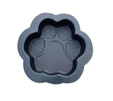 AUTUMN Paw Print Stepping Stone Mold, Concrete Cement Mold for Non-Slip Garden Decor, 7 in