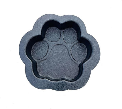 AUTUMN Paw Print Stepping Stone Mold, Concrete Cement Mold for Non-Slip Garden Decor, 7 in