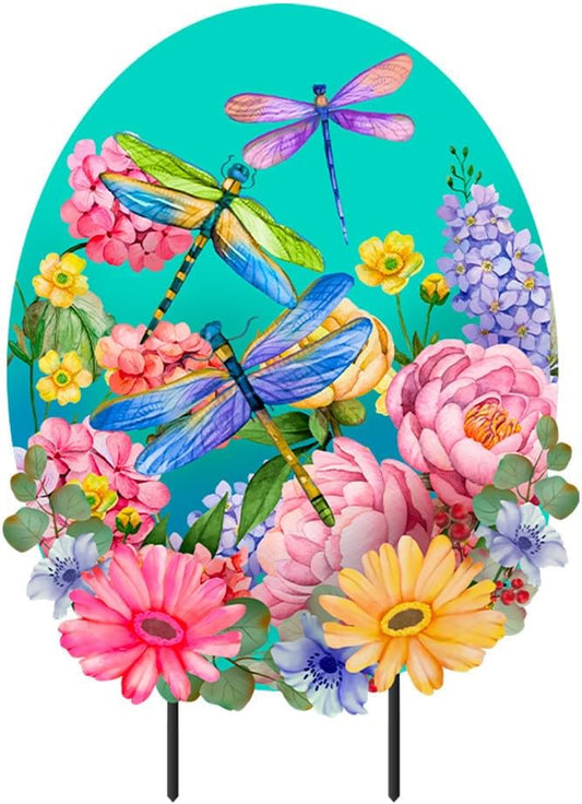 Briarwood Lane Dragonfly Garden Metal Art